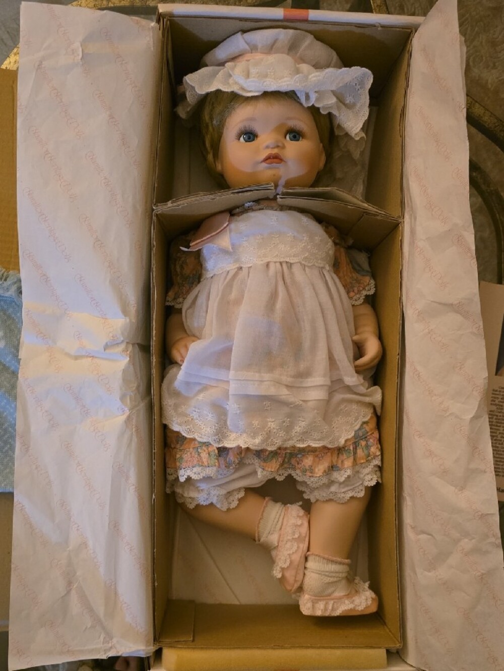 Hamilton Collector Porcelin Doll Jessica Hamilton Collection Heritage Series